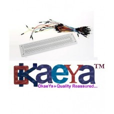 OkaeYa SYB-120 700 Points Breadboard + 65pcs Jumper Wires